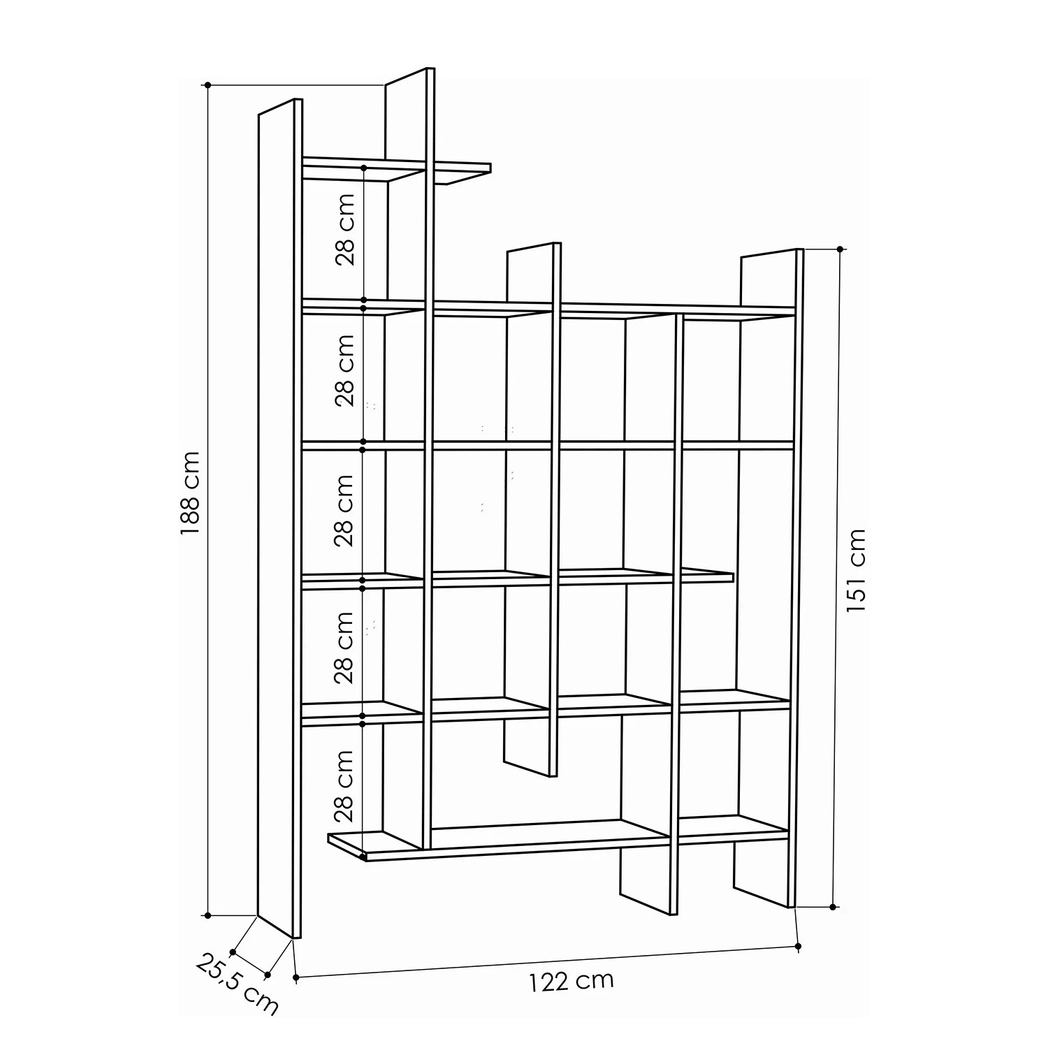 Red Living Regal Illon - Grau 3 Red Living Regal Illon - Grau – Bild 3