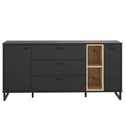 Loftscape Sideboard Mazzo - Schwarz / Eiche Artisan Dekor 20 Loftscape Sideboard Mazzo - Schwarz / Eiche Artisan Dekor -Wohnzimmermöbel boutique en ligne 1000285799 210819 12212500044 DETAILS P000000001000285799