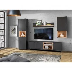 Loftscape Schrank Mazzo - Schwarz / Eiche Artisan Dekor 16 Loftscape Schrank Mazzo - Schwarz / Eiche Artisan Dekor -Wohnzimmermöbel boutique en ligne 1000285803 210819 12212500064 MOOD DETAILS P000000001000285803 mood