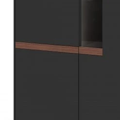 GWINNER Highboard Calea II - Matt Anthrazit / Nussbaum - Ohne Beleuchtung 6 GWINNER Highboard Calea II - Matt Anthrazit / Nussbaum - Ohne Beleuchtung -Wohnzimmermöbel boutique en ligne 1000285826 211117 160124000100 DETAILS P000000001000285826