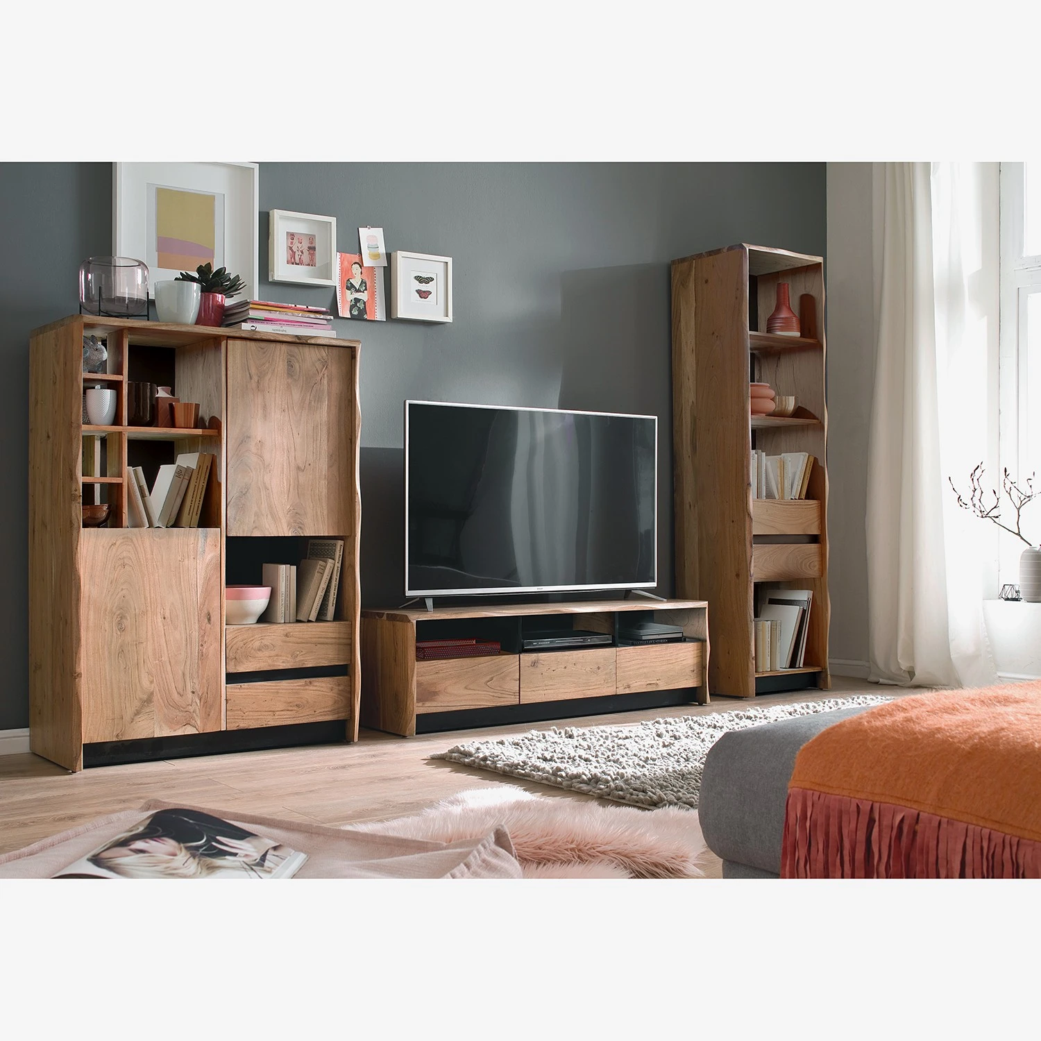 Red Living Regal Calipso - Akazie massiv - Akazie 5 Red Living Regal Calipso - Akazie massiv - Akazie – Bild 5