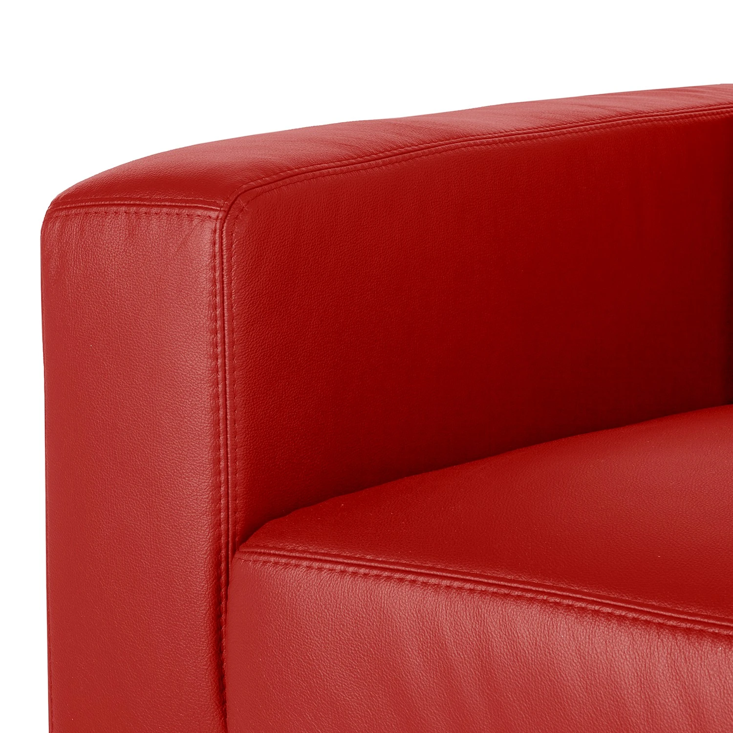 Fredriks Sessel Lampone - Echtleder - Rot 6 Fredriks Sessel Lampone - Echtleder - Rot – Bild 6