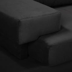 Loftscape Ecksofa Dert - Microfaser Jada: Schwarz - Ottomane davorstehend rechts 21 Loftscape Ecksofa Dert - Microfaser Jada: Schwarz - Ottomane davorstehend rechts -Wohnzimmermöbel boutique en ligne 1000287706 210930 133421000140 DETAILS P000000001000287706