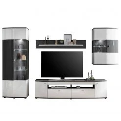 Loftscape Wohnwand Intento II (4-teilig) - Hochglanz Weiß / Anthrazit 24 Loftscape Wohnwand Intento II (4-teilig) - Hochglanz Weiß / Anthrazit -Wohnzimmermöbel boutique en ligne 1000288190 210827 12095900096 DETAILS P000000001000288190