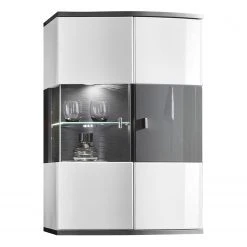 Loftscape Wohnwand Intento II (4-teilig) - Hochglanz Weiß / Anthrazit 34 Loftscape Wohnwand Intento II (4-teilig) - Hochglanz Weiß / Anthrazit -Wohnzimmermöbel boutique en ligne 1000288190 210827 12095900106 DETAILS P000000001000288190