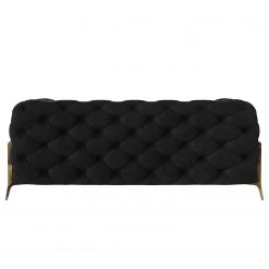 Jack & Alice Sofa Laviva II (2-Sitzer) - Samt Ravi: Schwarz 7 Jack & Alice Sofa Laviva II (2-Sitzer) - Samt Ravi: Schwarz -Wohnzimmermöbel boutique en ligne 1000288499 210928 11434600458 DETAILS P000000001000288499