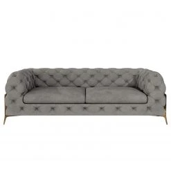 Jack & Alice Sofa Laviva II (2,5-Sitzer) - Samt Ravi: Taupe 8 Jack & Alice Sofa Laviva II (2,5-Sitzer) - Samt Ravi: Taupe -Wohnzimmermöbel boutique en ligne 1000288518 210928 11450100574 DETAILS P000000001000288518
