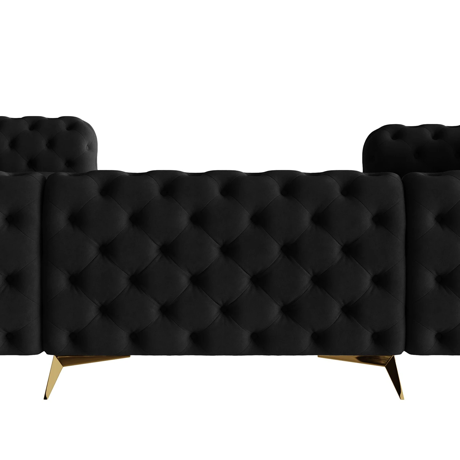 Jack & Alice Wohnlandschaft Laviva II - Samt Ravi: Schwarz - Ausrichtung links 10 Jack & Alice Wohnlandschaft Laviva II - Samt Ravi: Schwarz - Ausrichtung links – Bild 10