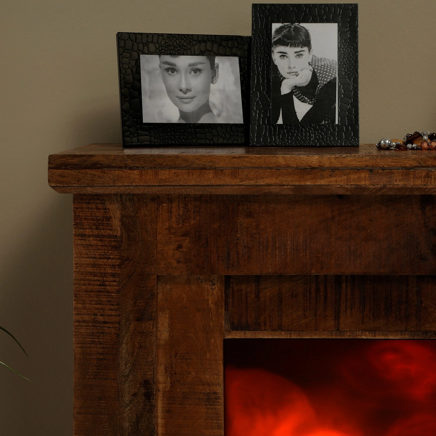 Naturoo Elektrokamin Mumbai - Braun 6 Naturoo Elektrokamin Mumbai - Braun – Bild 6