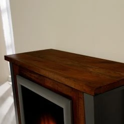 Red Living Elektrokamin Kalkutta - Mango massiv / Metall - Dunkelbraun -Wohnzimmermöbel boutique en ligne 1000289255 210908 06202200035 DETAILS P000000001000289255