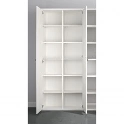 Fredriks Aktenschrank-Kombination Emporio III - Hochglanz Weiß -Wohnzimmermöbel boutique en ligne 1000289337 211012 154204000033 DETAILS P000000001000289337