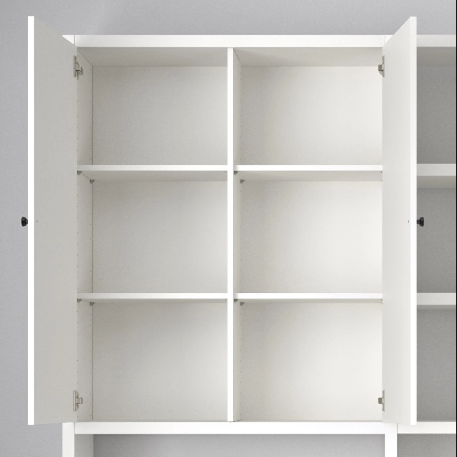 Fredriks Aktenschrank-Kombination Emporio IV - Hochglanz Weiß 3 Fredriks Aktenschrank-Kombination Emporio IV - Hochglanz Weiß – Bild 3