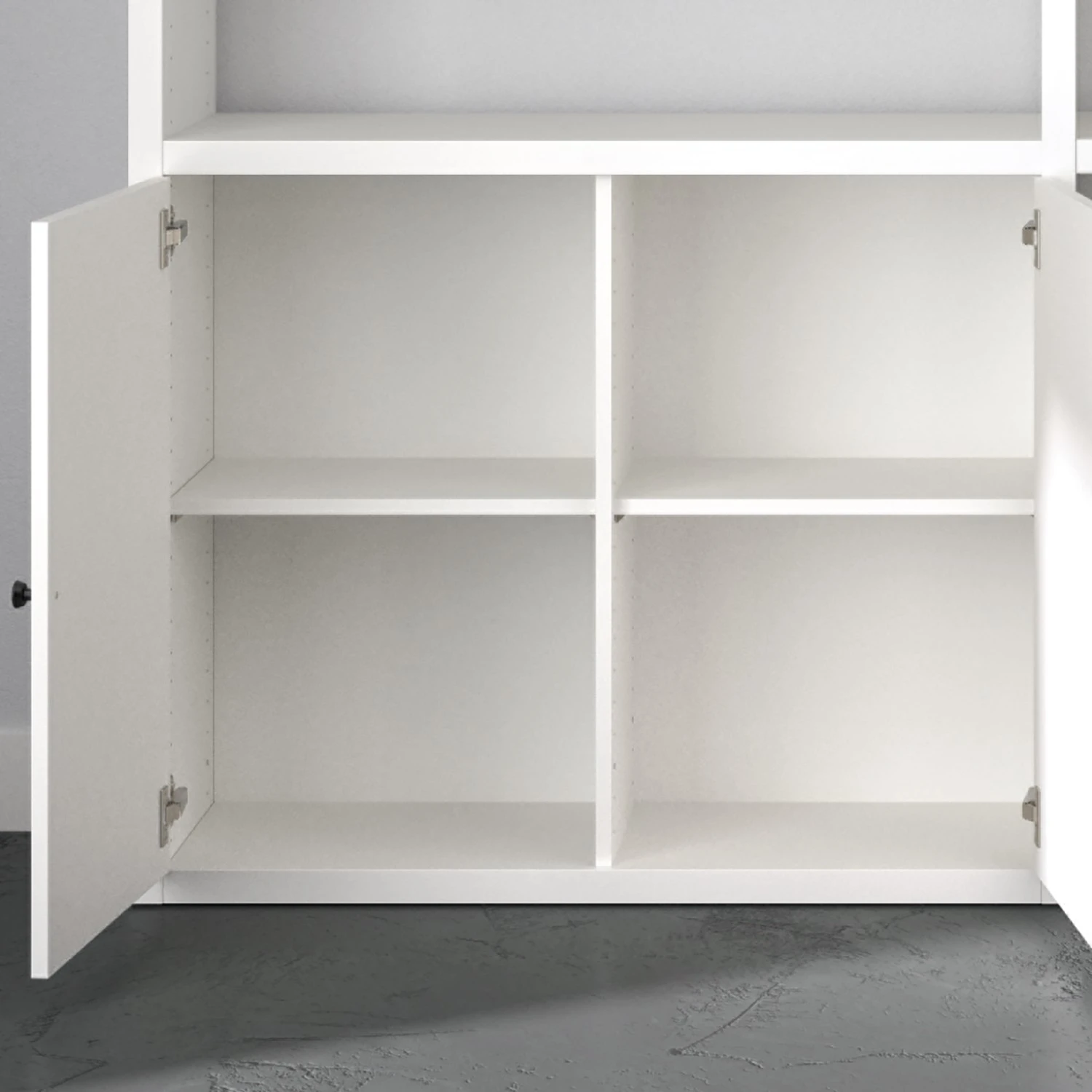 Fredriks Aktenschrank-Kombination Emporio IV - Hochglanz Weiß 4 Fredriks Aktenschrank-Kombination Emporio IV - Hochglanz Weiß – Bild 4