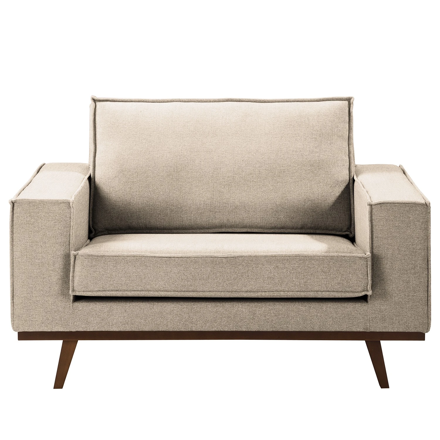 Fredriks Sessel Jurga - Webstoff Sioma: Creme 2 Fredriks Sessel Jurga - Webstoff Sioma: Creme – Bild 2