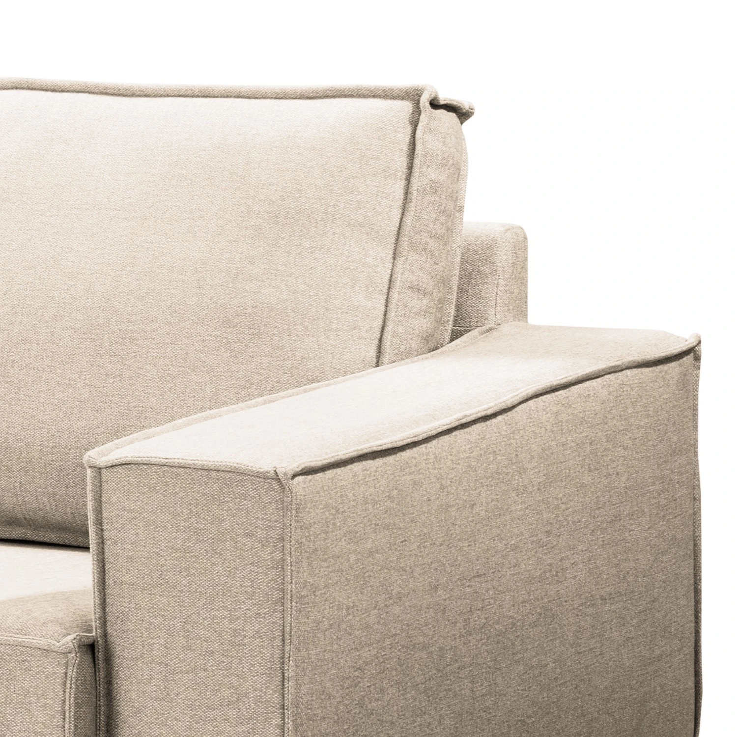 Fredriks Sessel Jurga - Webstoff Sioma: Creme 5 Fredriks Sessel Jurga - Webstoff Sioma: Creme – Bild 5