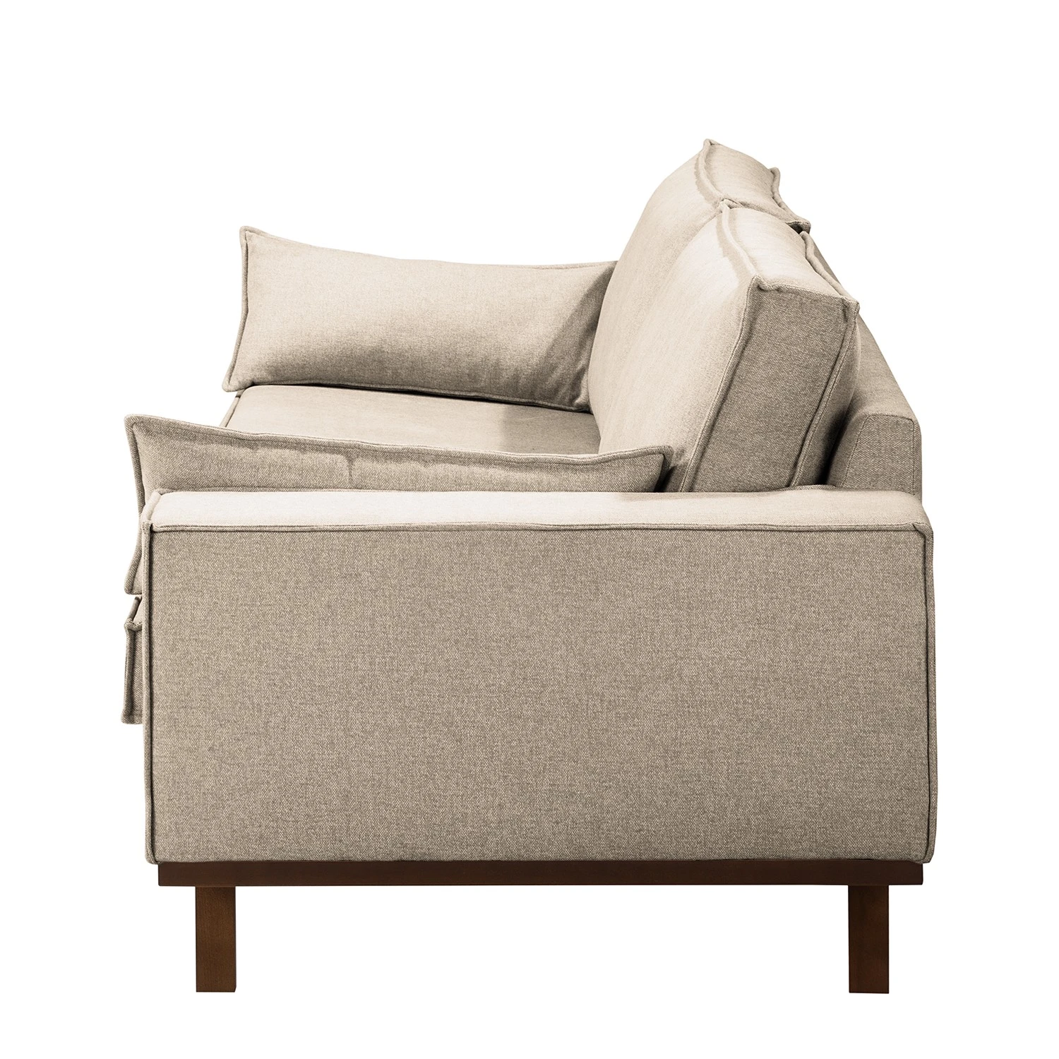 Fredriks Sofa Jurga (3-Sitzer) - Webstoff Sioma: Creme 3 Fredriks Sofa Jurga (3-Sitzer) - Webstoff Sioma: Creme – Bild 3