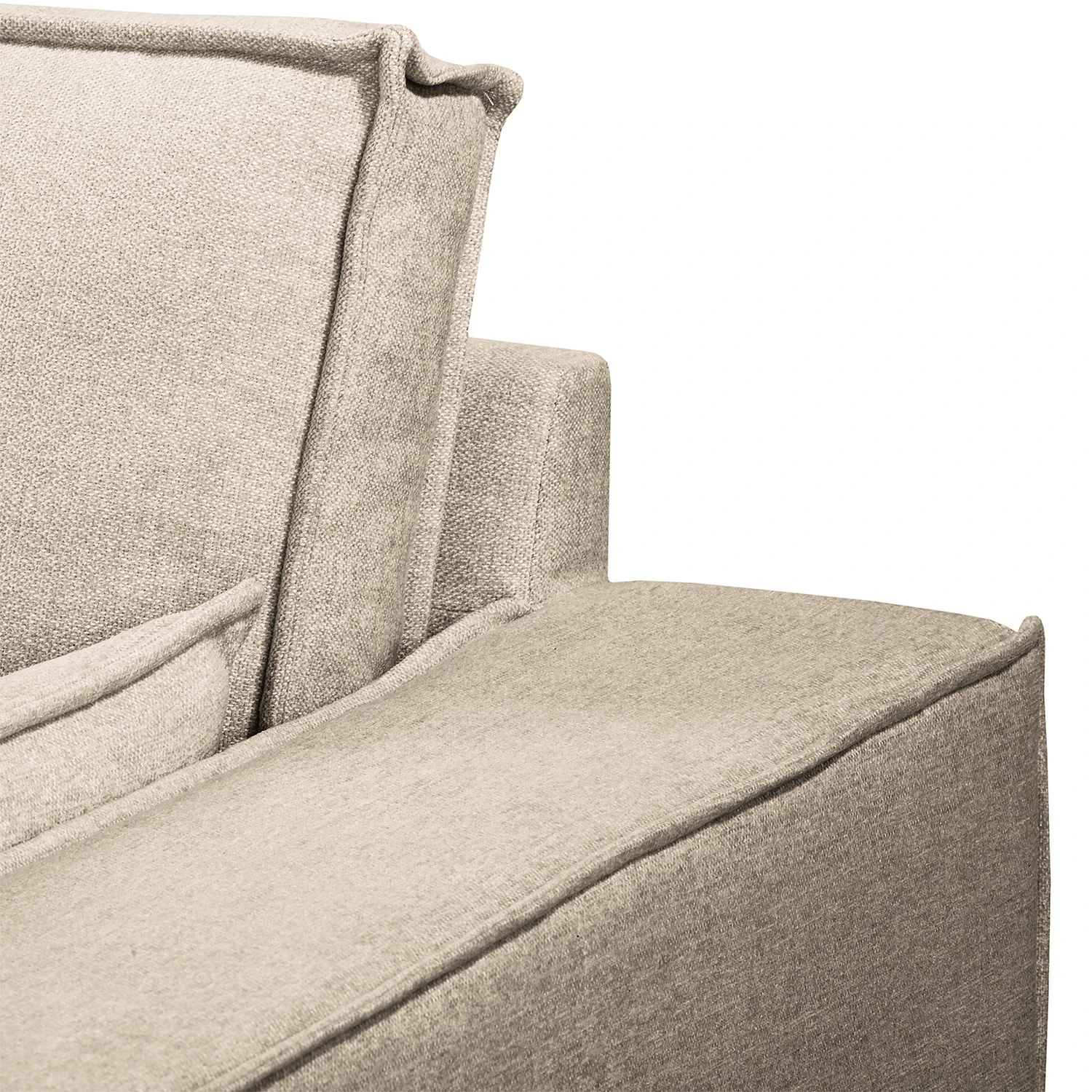 Fredriks Sofa Jurga (3-Sitzer) - Webstoff Sioma: Creme 5 Fredriks Sofa Jurga (3-Sitzer) - Webstoff Sioma: Creme – Bild 5