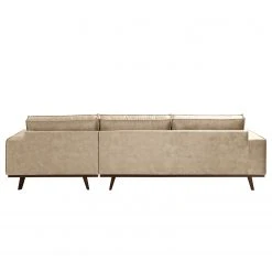 Fredriks Ecksofa Jurga - Samt Tomi: Creme - Longchair davorstehend rechts -Wohnzimmermöbel boutique en ligne 1000291966 210927 13071100852 DETAILS P000000001000291966