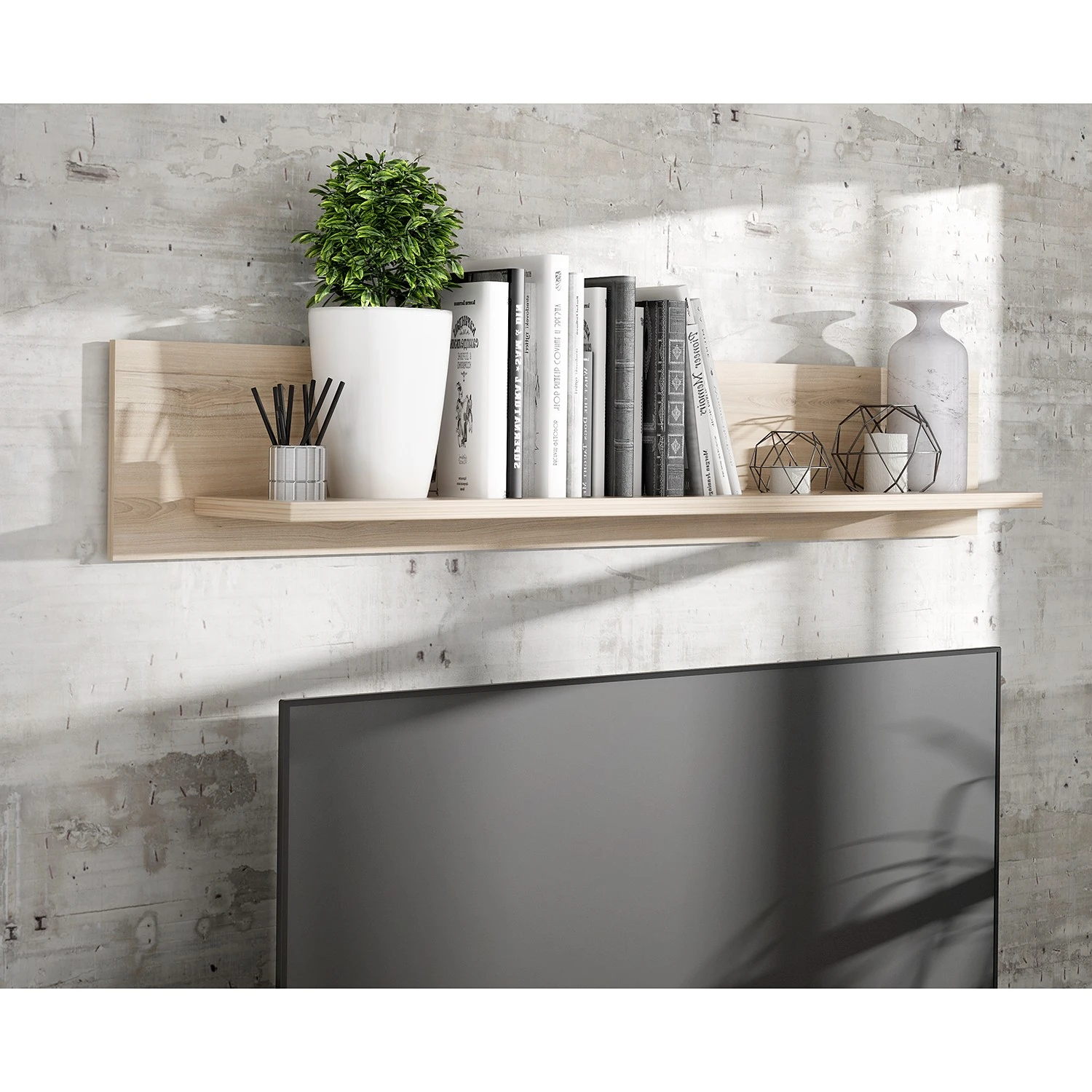 Loftscape Wandboard Truth - Eiche Sonoma Dekor 2 Loftscape Wandboard Truth - Eiche Sonoma Dekor – Bild 2