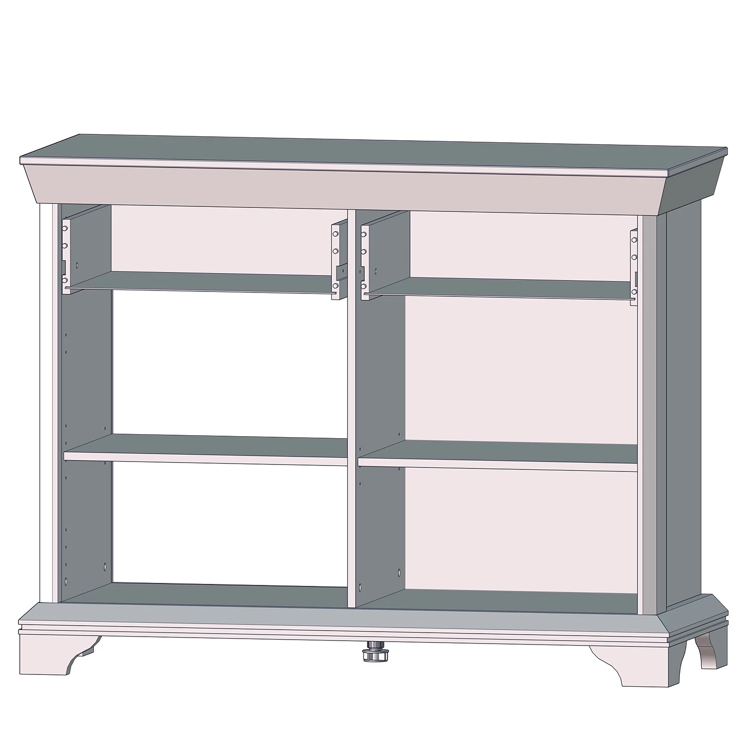 Ridgevalley Kommode Kimbark - Pinie Weiß Dekor 5 Ridgevalley Kommode Kimbark - Pinie Weiß Dekor – Bild 5