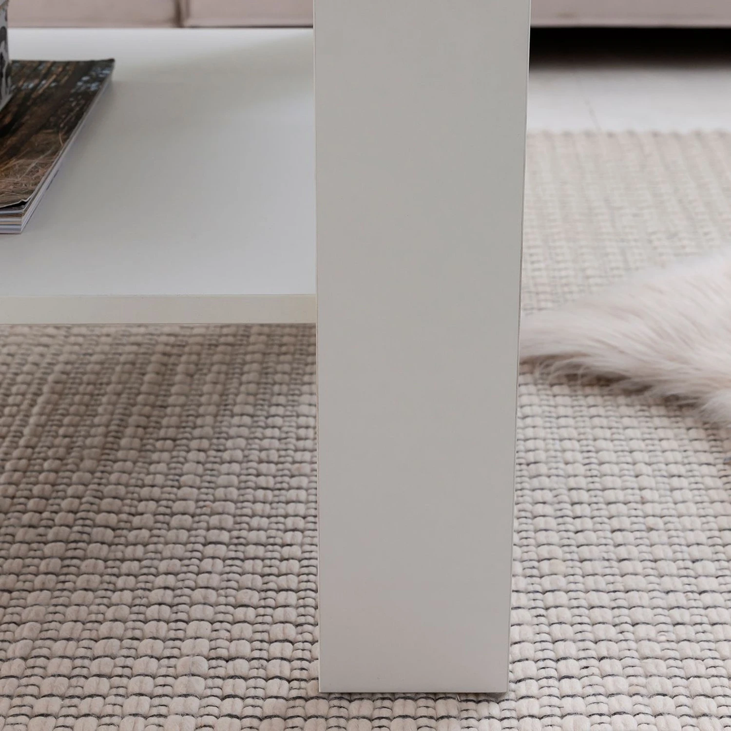 Loftscape Couchtisch Stam - Weiß 5 Loftscape Couchtisch Stam - Weiß – Bild 5