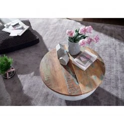 Ridgevalley Couchtisch Massaa III - Mango massiv / Metall - Mango / Weiß 12 Ridgevalley Couchtisch Massaa III - Mango massiv / Metall - Mango / Weiß -Wohnzimmermöbel boutique en ligne 1000296379 210929 06333100199 MOOD DETAILS P000000001000296379 mood