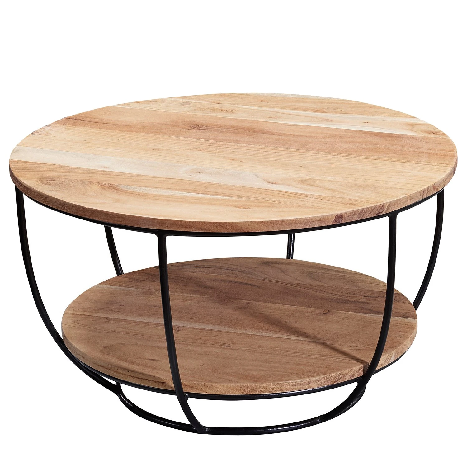 Red Living Couchtisch Oro - Akazie massiv / Metall - Akazie / Schwarz 1 Red Living Couchtisch Oro - Akazie massiv / Metall - Akazie / Schwarz