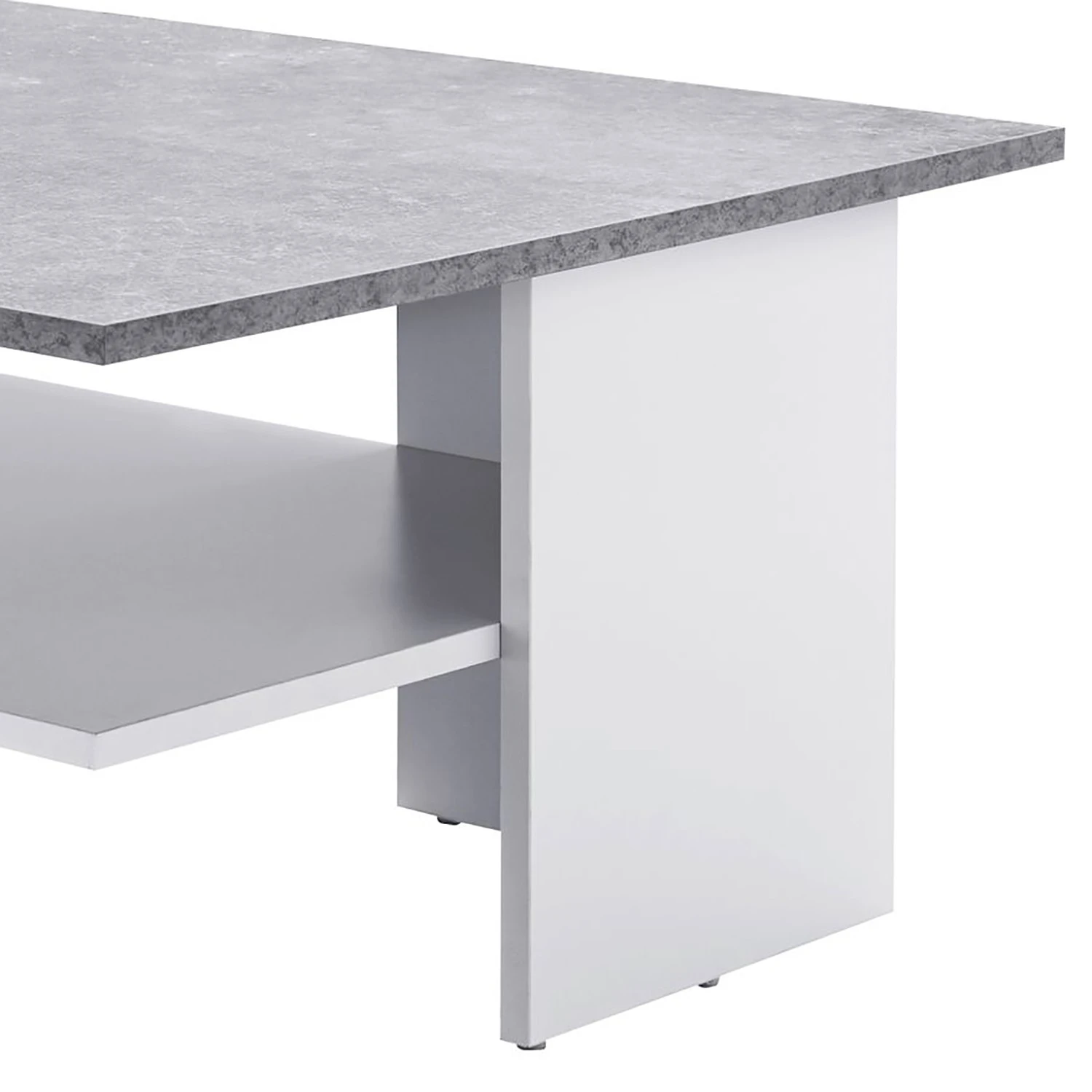 Loftscape Couchtisch Messina - Grauweiß 6 Loftscape Couchtisch Messina - Grauweiß – Bild 6