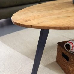 Red Living Couchtisch Terrazzo - Akazie massiv / Metall - Akazie / Schwarz -Wohnzimmermöbel boutique en ligne 1000296394 210929 06333200320 DETAILS P000000001000296394