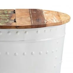 Ridgevalley Couchtisch Massaa II - Mango massiv / Metall - Mango / Weiß 14 Ridgevalley Couchtisch Massaa II - Mango massiv / Metall - Mango / Weiß -Wohnzimmermöbel boutique en ligne 1000296399 210929 06333800401 DETAILS P000000001000296399