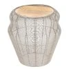 Loftscape Beistelltisch Espas - Mango massiv / Metall - Mango / Silber