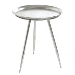 Loftscape Beistelltisch Hatta I - Metall - Silber -Wohnzimmermöbel boutique en ligne 1000297657 211005 075753000043 DETAILS P000000001000297657
