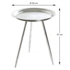 Loftscape Beistelltisch Hatta II - Metall - Silber -Wohnzimmermöbel boutique en ligne 1000297664 211005 075753000514 SKETCH DETAILS P000000001000297664 sketch