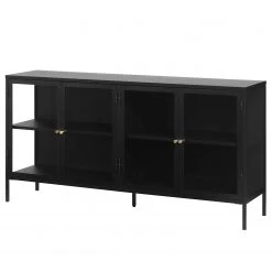 Loftscape Sideboard Angelus - Metall - Schwarz - Breite: 170 cm