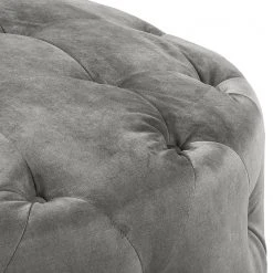 Red Living Polsterhocker Grotta - Samt Tomi: Grau -Wohnzimmermöbel boutique en ligne 1000298832 211214 18013500270 DETAILS P000000001000298832