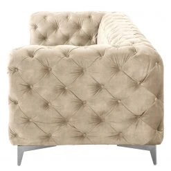 Red Living Sofa Merlin (3-Sitzer) - Samt Tomi: Creme -Wohnzimmermöbel boutique en ligne 1000298922 211214 18022801300 DETAILS P000000001000298922