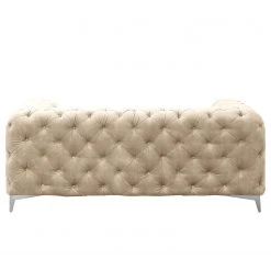 Red Living Sofa Merlin (2-Sitzer) - Samt Tomi: Creme -Wohnzimmermöbel boutique en ligne 1000298925 211214 18023201343 DETAILS P000000001000298925