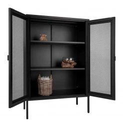 Red Living Kommode Moosh - Metall - Schwarz 16 Red Living Kommode Moosh - Metall - Schwarz -Wohnzimmermöbel boutique en ligne 1000299438 211012 13474400084 DETAILS P000000001000299438