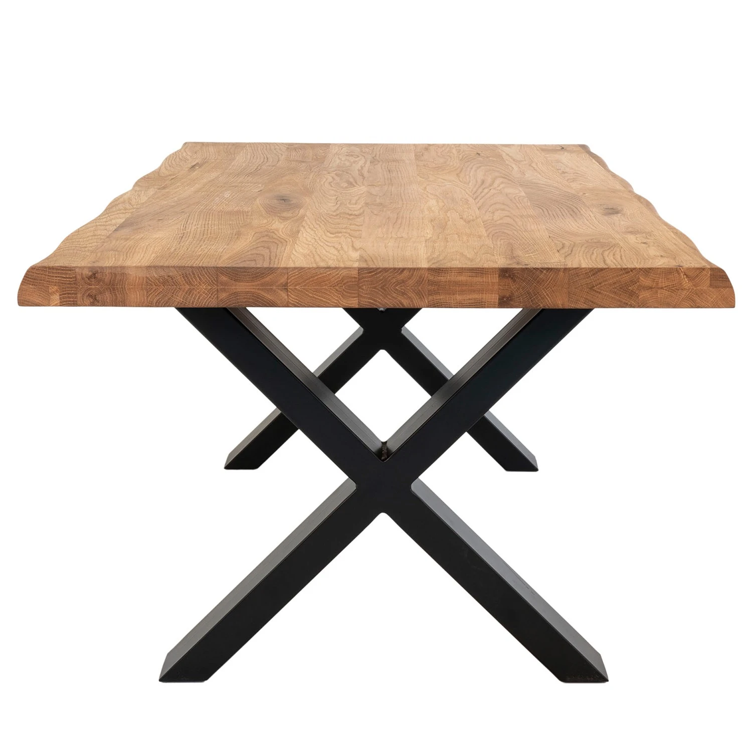 Red Living Couchtisch Togo - Eiche massiv / Metall - Eiche 5 Red Living Couchtisch Togo - Eiche massiv / Metall - Eiche – Bild 5