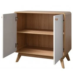 Norrwood Kommode Chelan - Weiß / Eiche Dekor -Wohnzimmermöbel boutique en ligne 1000299460 211013 13334300048 DETAILS P000000001000299460