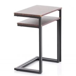 FLHF Beistelltisch Alt (2er-Set) - Walnuss Dekor -Wohnzimmermöbel boutique en ligne 1000299484 211012 153411000129 DETAILS P000000001000299484