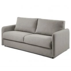 Loftscape Schlafsofa Jobo - Chenille - Chenille Chaja: Hellgrau - Breite: 182 cm