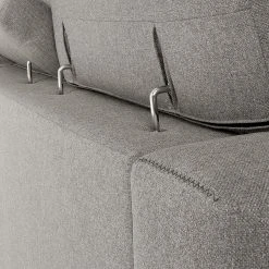 Loftscape Ecksofa Karrum - Chenille - Chenille Chaja: Hellgrau - Ottomane davorstehend rechts -Wohnzimmermöbel boutique en ligne 1000300363 211229 15021500211 DETAILS P000000001000300363