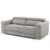 Loftscape Sofa Karrum (3-Sitzer) - Chenille - Chenille Chaja: Hellgrau