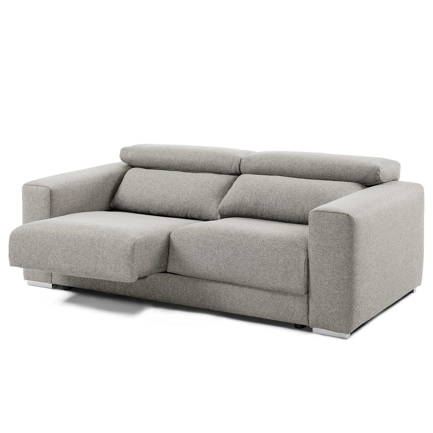 Loftscape Sofa Karrum (3-Sitzer) - Chenille - Chenille Chaja: Hellgrau 2 Loftscape Sofa Karrum (3-Sitzer) - Chenille - Chenille Chaja: Hellgrau – Bild 2