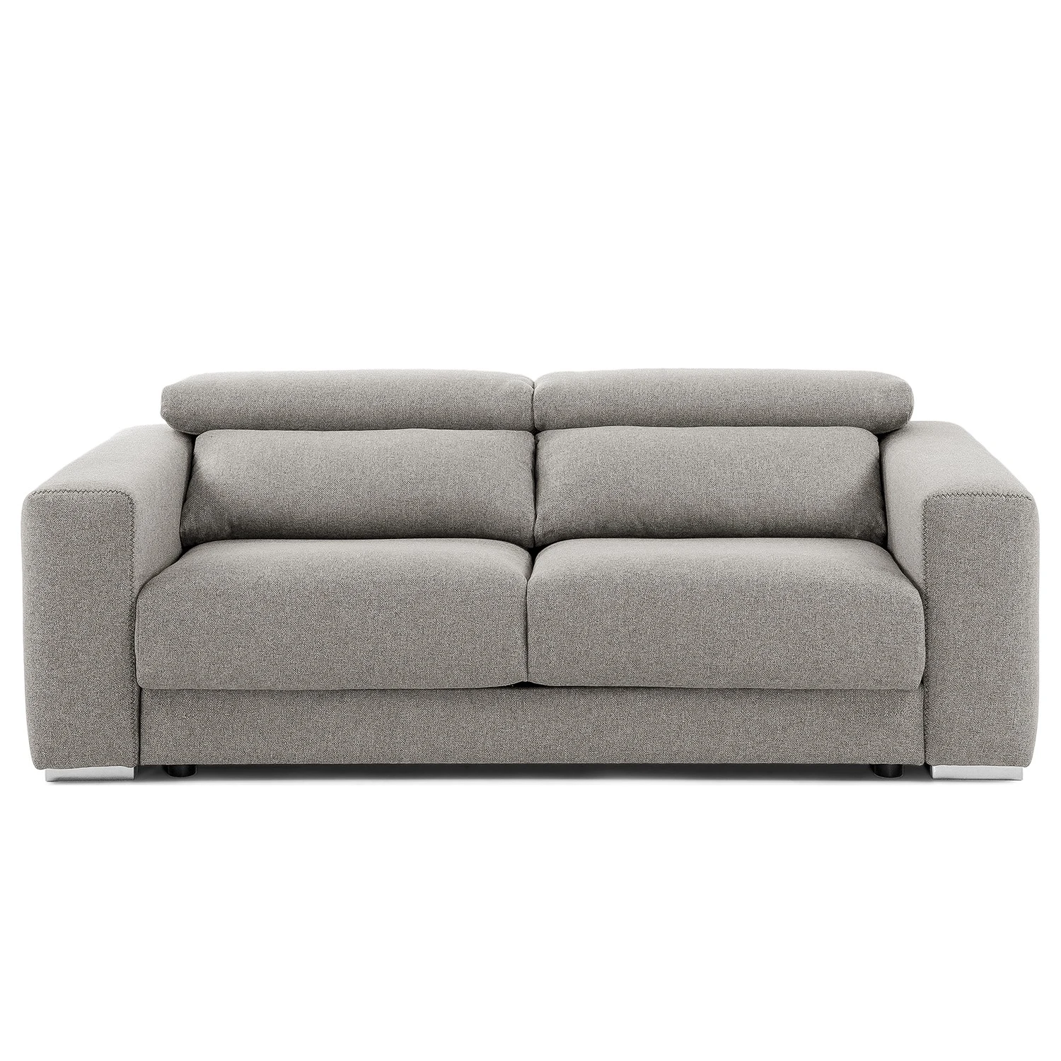 Loftscape Sofa Karrum (3-Sitzer) - Chenille - Chenille Chaja: Hellgrau 4 Loftscape Sofa Karrum (3-Sitzer) - Chenille - Chenille Chaja: Hellgrau – Bild 4