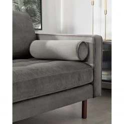 Loftscape Sofa Lazac (3-Sitzer) - Samt Juin: Grau -Wohnzimmermöbel boutique en ligne 1000300366 211229 15021600181 MOOD DETAILS P000000001000300366 mood