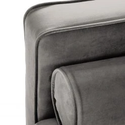 Loftscape Sofa Lazac (3-Sitzer) - Samt Juin: Grau -Wohnzimmermöbel boutique en ligne 1000300366 211229 15021700237 DETAILS P000000001000300366