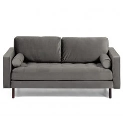 Loftscape Sofa Lazac (2-Sitzer) - Samt Juin: Grau 15 Loftscape Sofa Lazac (2-Sitzer) - Samt Juin: Grau -Wohnzimmermöbel boutique en ligne 1000300369 211229 15022100227 DETAILS P000000001000300369