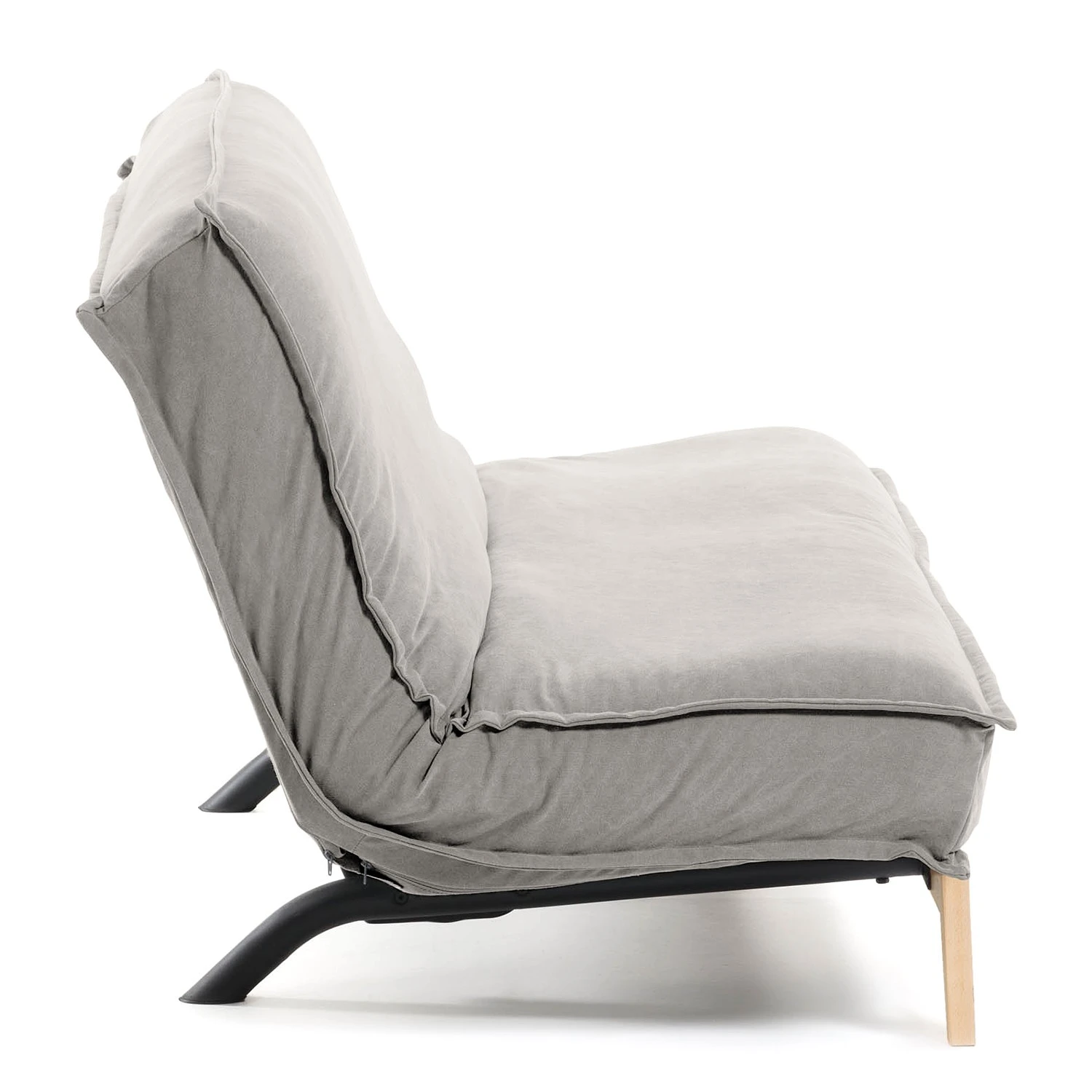 Loftscape Schlafsofa Molt - Leinen - Leinen Blina: Hellgrau 7 Loftscape Schlafsofa Molt - Leinen - Leinen Blina: Hellgrau – Bild 7